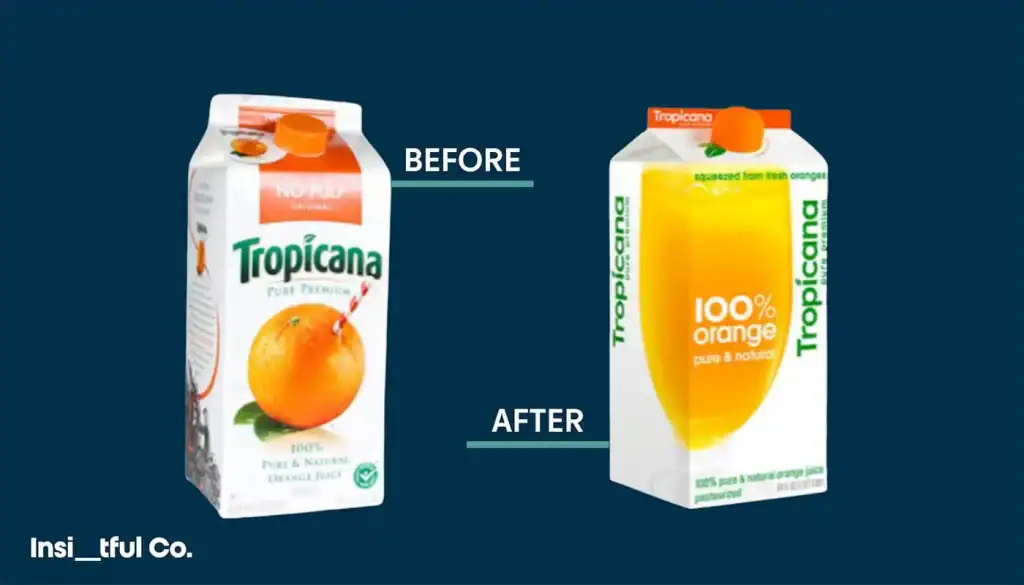 Tropican 2009 packaging redesign – Insightful Tropicana 2009 packaging redesign fail